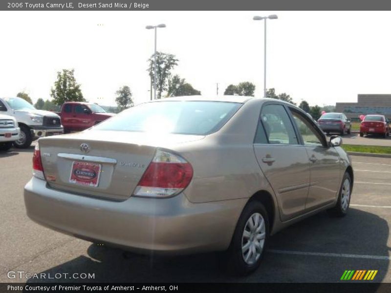 Desert Sand Mica / Beige 2006 Toyota Camry LE