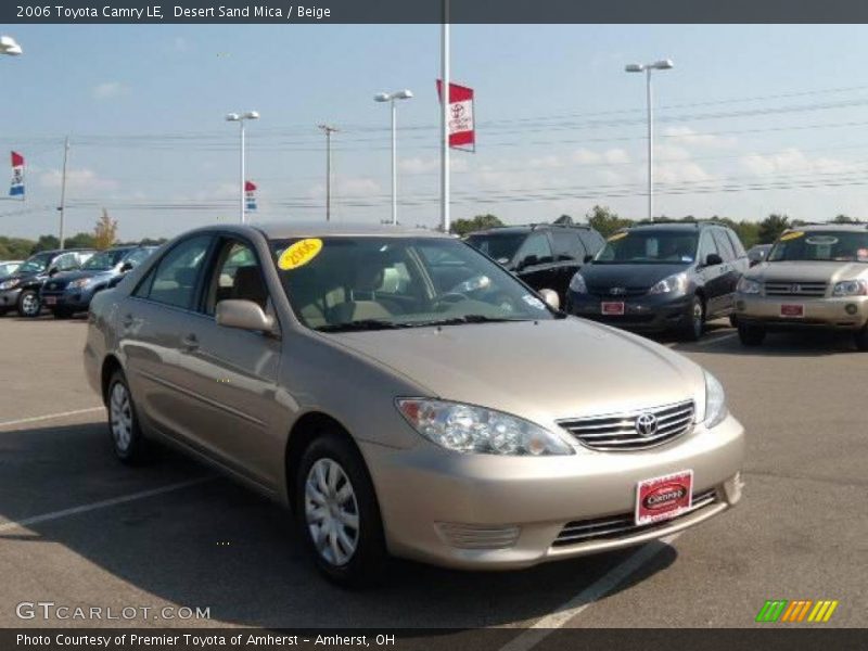 Desert Sand Mica / Beige 2006 Toyota Camry LE