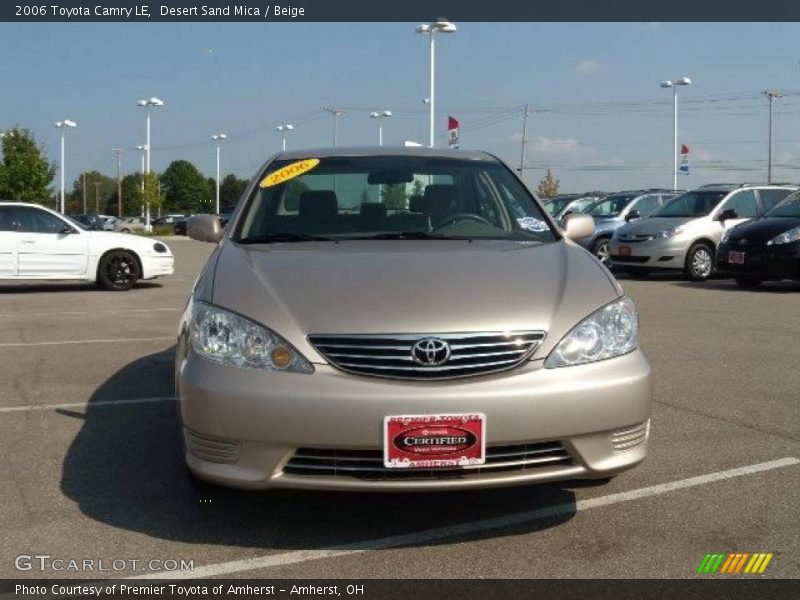 Desert Sand Mica / Beige 2006 Toyota Camry LE