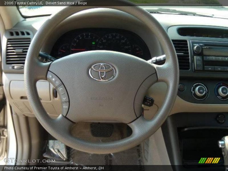 Desert Sand Mica / Beige 2006 Toyota Camry LE