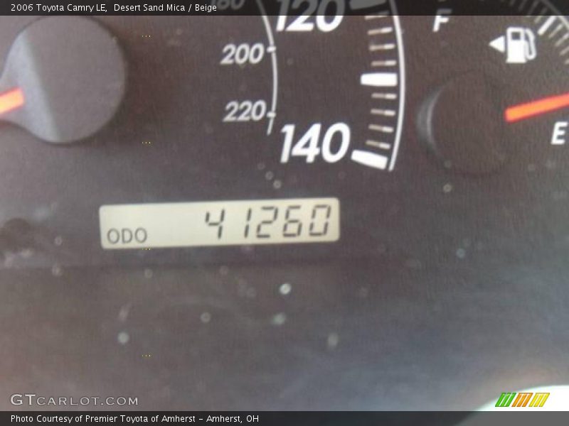 Desert Sand Mica / Beige 2006 Toyota Camry LE