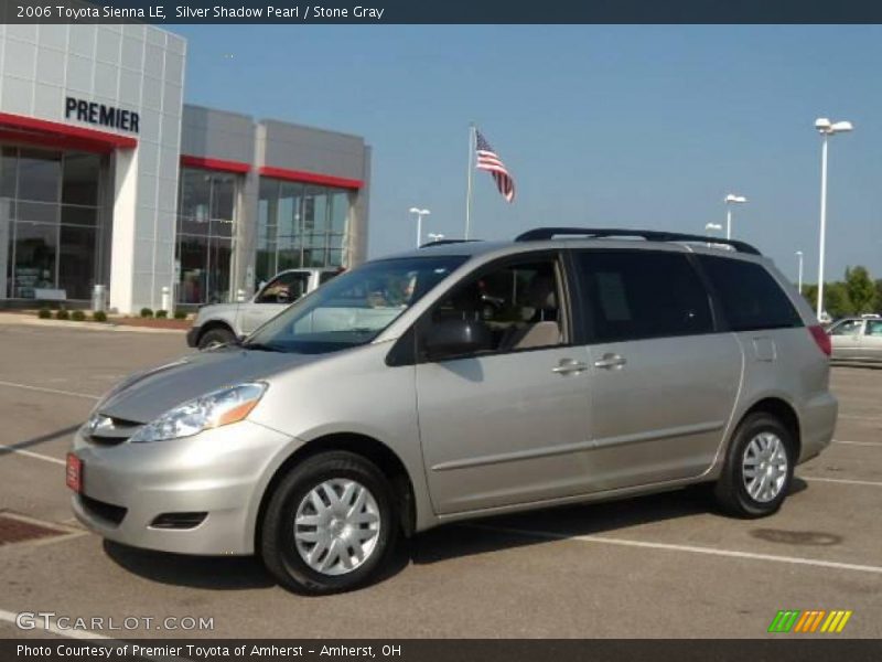 Silver Shadow Pearl / Stone Gray 2006 Toyota Sienna LE