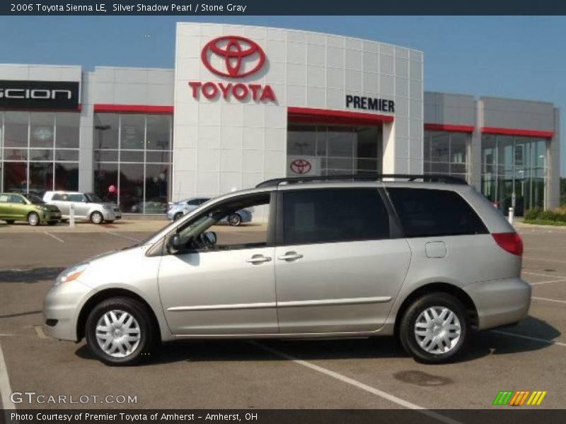 Silver Shadow Pearl / Stone Gray 2006 Toyota Sienna LE