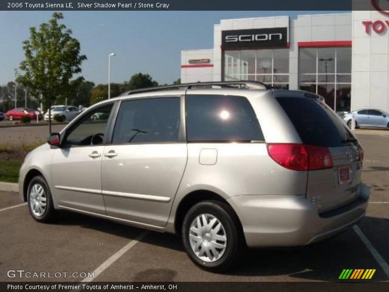 Silver Shadow Pearl / Stone Gray 2006 Toyota Sienna LE