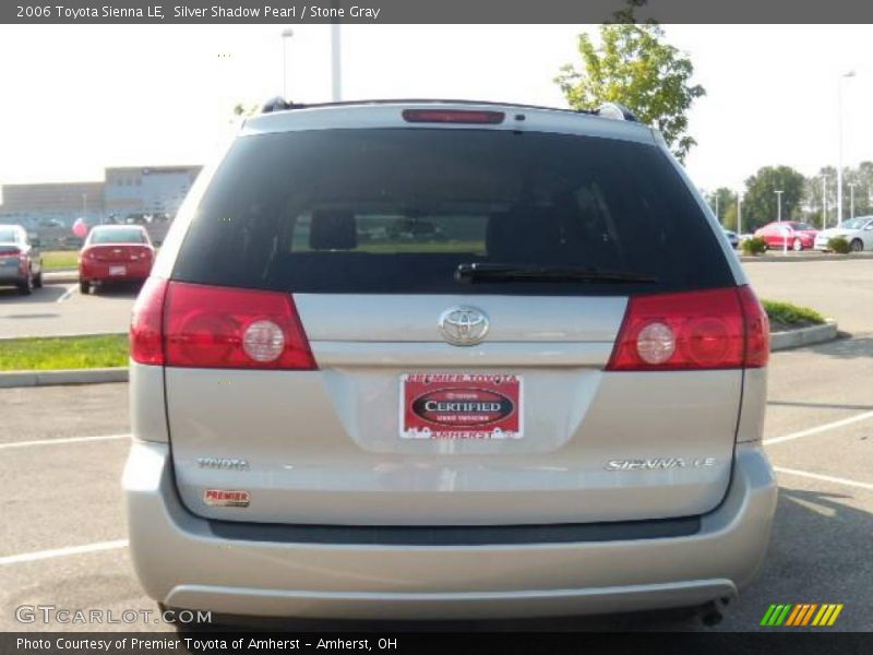 Silver Shadow Pearl / Stone Gray 2006 Toyota Sienna LE