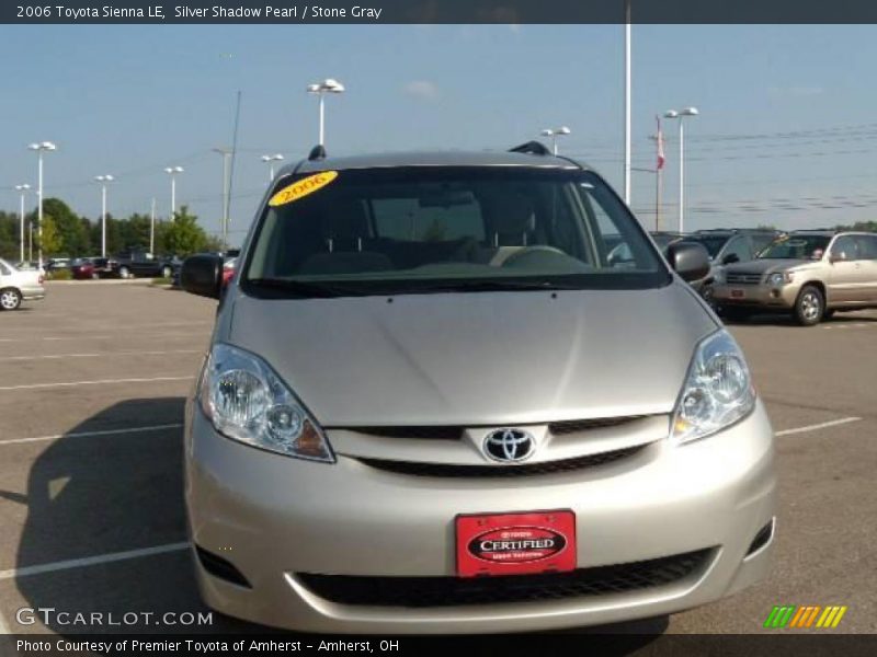 Silver Shadow Pearl / Stone Gray 2006 Toyota Sienna LE