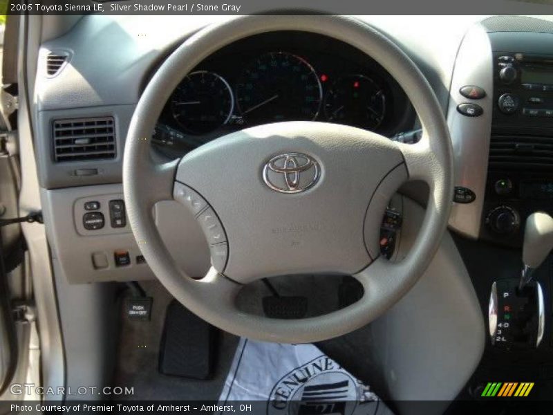 Silver Shadow Pearl / Stone Gray 2006 Toyota Sienna LE