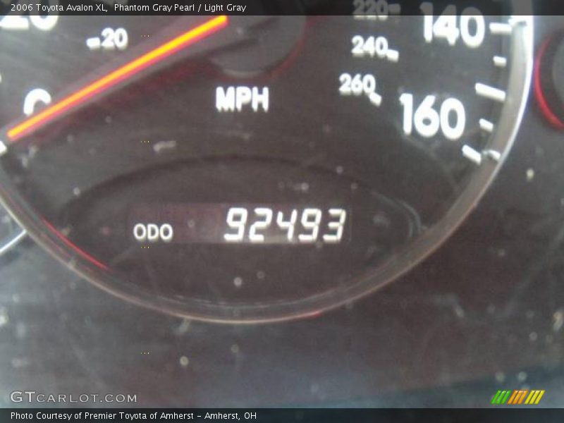 Phantom Gray Pearl / Light Gray 2006 Toyota Avalon XL