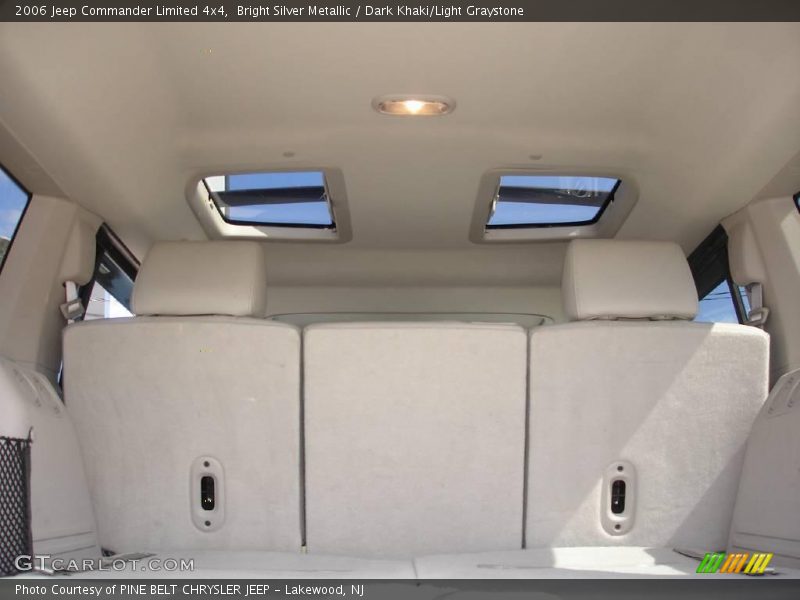 Bright Silver Metallic / Dark Khaki/Light Graystone 2006 Jeep Commander Limited 4x4