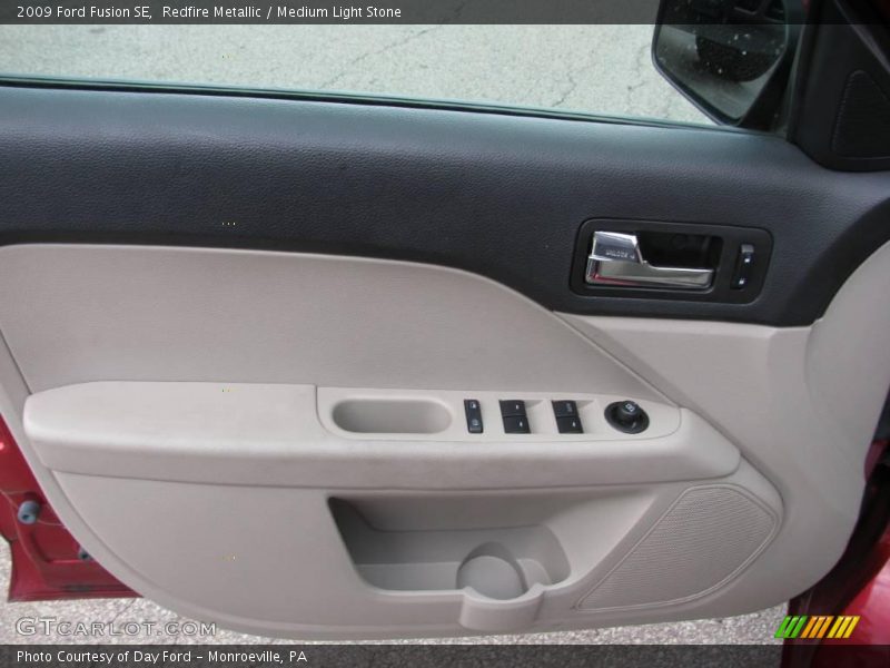 Redfire Metallic / Medium Light Stone 2009 Ford Fusion SE