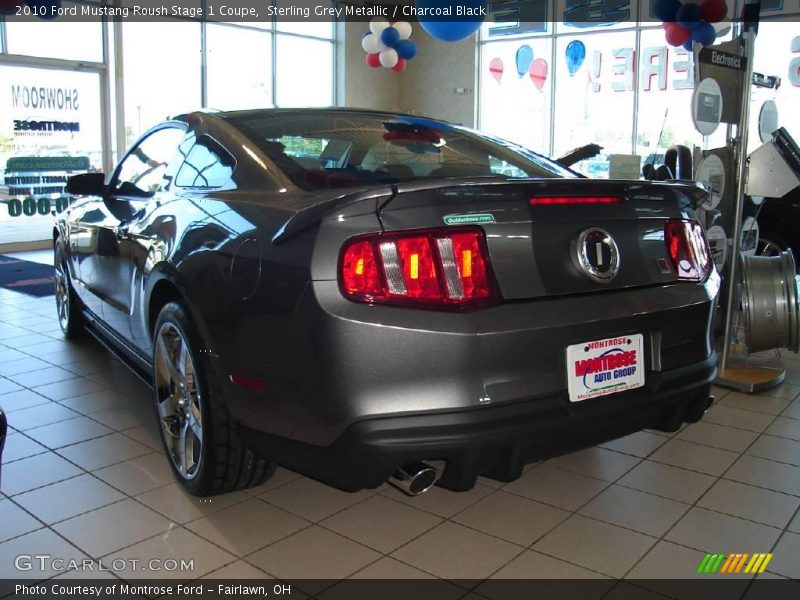 Sterling Grey Metallic / Charcoal Black 2010 Ford Mustang Roush Stage 1 Coupe