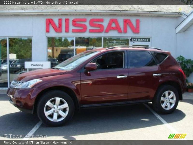 Merlot Pearl / Charcoal 2006 Nissan Murano S AWD