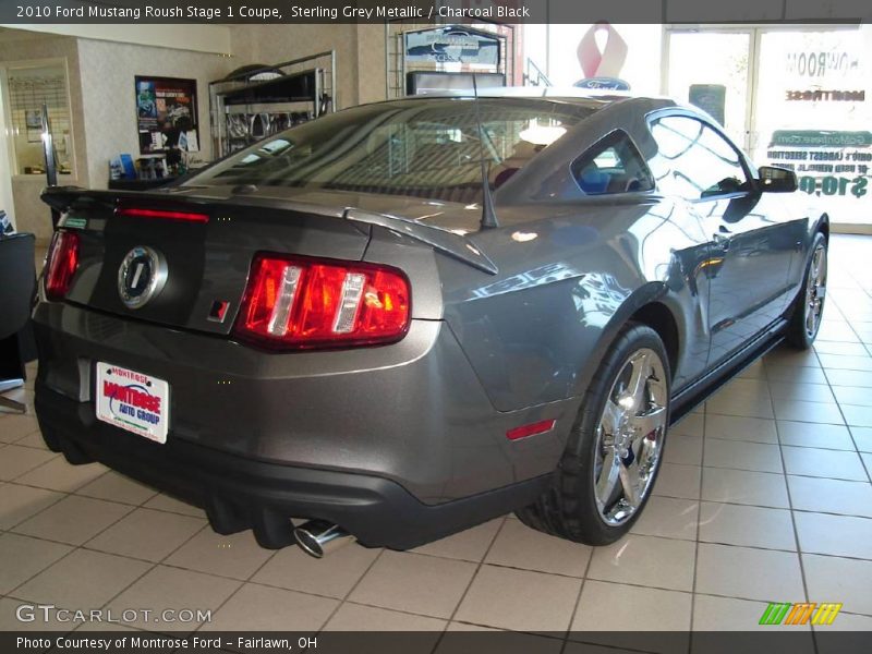 Sterling Grey Metallic / Charcoal Black 2010 Ford Mustang Roush Stage 1 Coupe