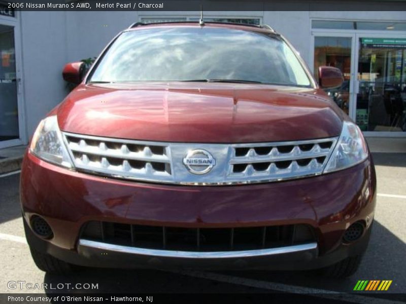 Merlot Pearl / Charcoal 2006 Nissan Murano S AWD