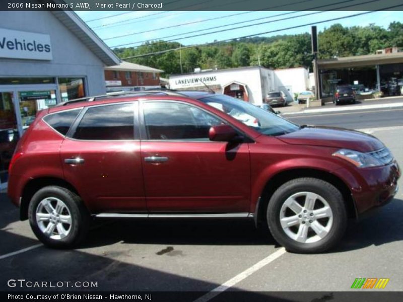 Merlot Pearl / Charcoal 2006 Nissan Murano S AWD