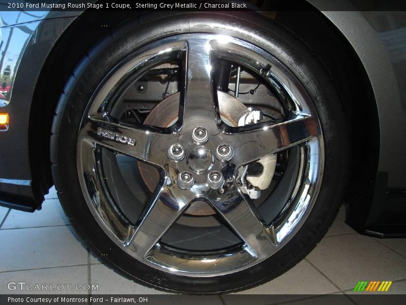 Sterling Grey Metallic / Charcoal Black 2010 Ford Mustang Roush Stage 1 Coupe