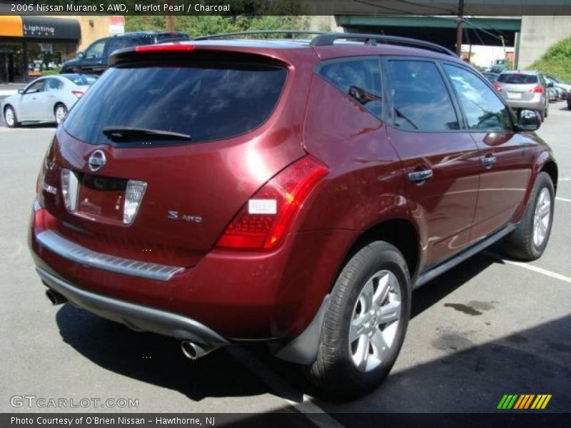 Merlot Pearl / Charcoal 2006 Nissan Murano S AWD