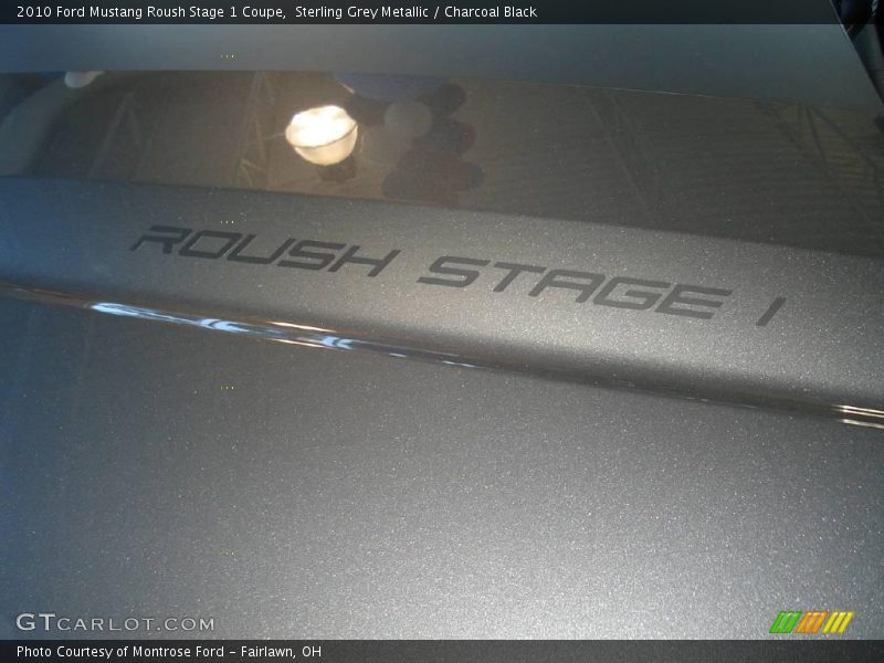 Sterling Grey Metallic / Charcoal Black 2010 Ford Mustang Roush Stage 1 Coupe