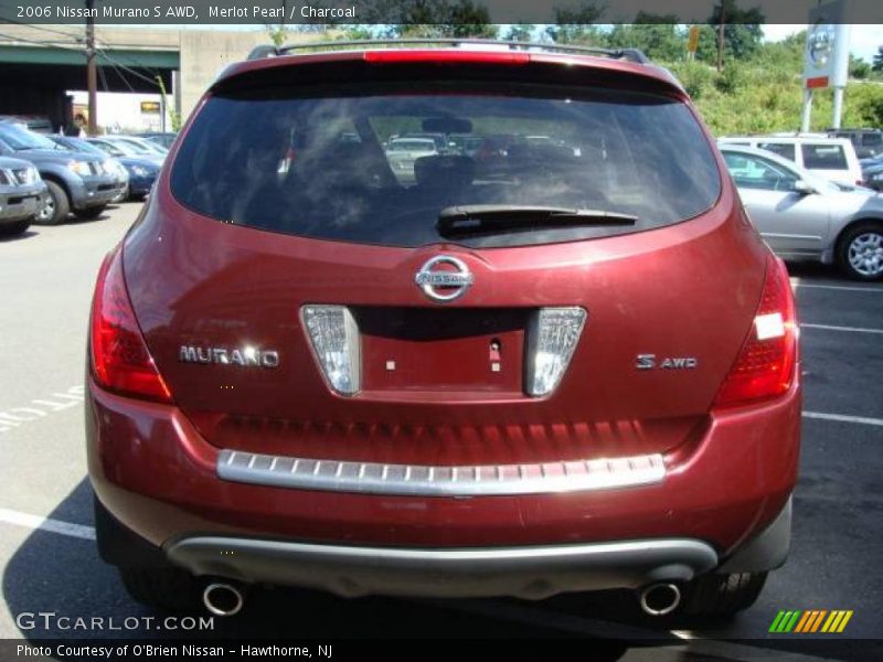 Merlot Pearl / Charcoal 2006 Nissan Murano S AWD