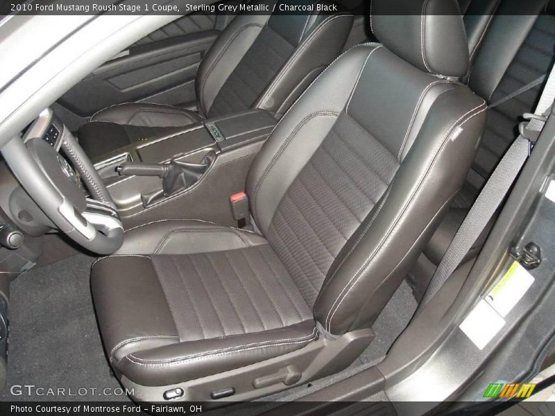 Sterling Grey Metallic / Charcoal Black 2010 Ford Mustang Roush Stage 1 Coupe