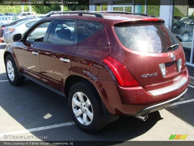 Merlot Pearl / Charcoal 2006 Nissan Murano S AWD