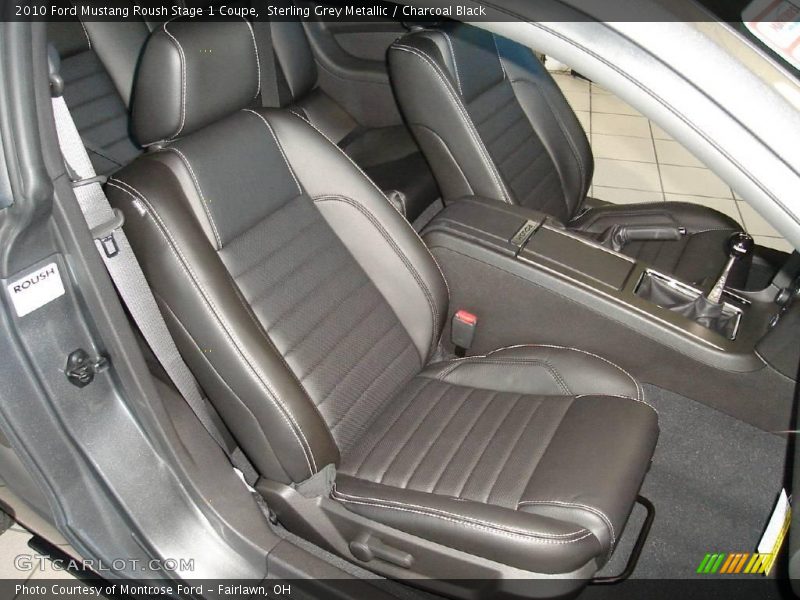 Sterling Grey Metallic / Charcoal Black 2010 Ford Mustang Roush Stage 1 Coupe