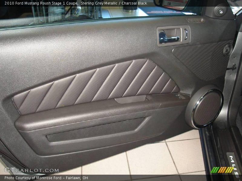 Sterling Grey Metallic / Charcoal Black 2010 Ford Mustang Roush Stage 1 Coupe