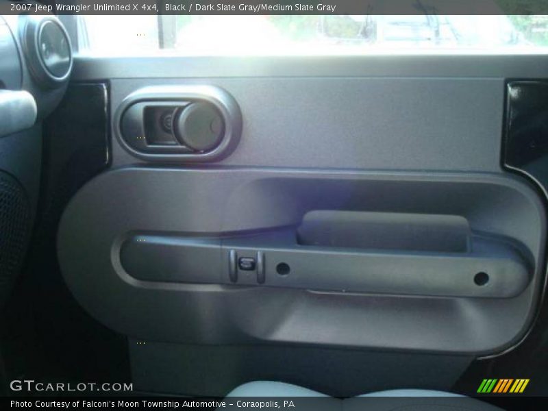 Black / Dark Slate Gray/Medium Slate Gray 2007 Jeep Wrangler Unlimited X 4x4