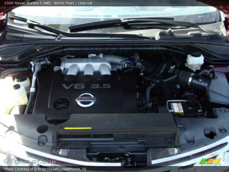 Merlot Pearl / Charcoal 2006 Nissan Murano S AWD
