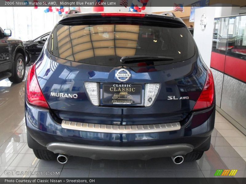 Midnight Blue Pearl / Cafe Latte 2006 Nissan Murano SL AWD