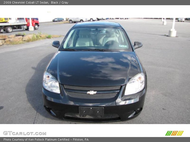 Black / Gray 2009 Chevrolet Cobalt LT Sedan