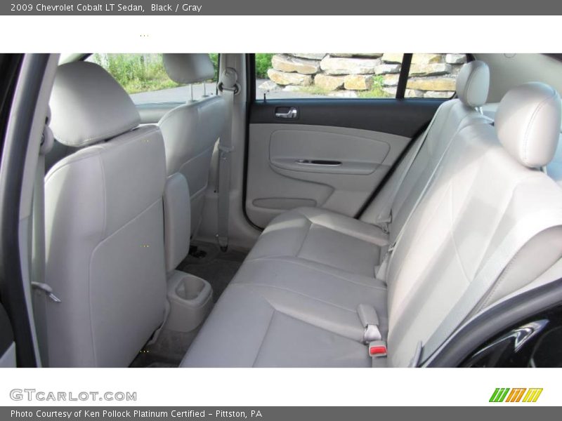 Black / Gray 2009 Chevrolet Cobalt LT Sedan