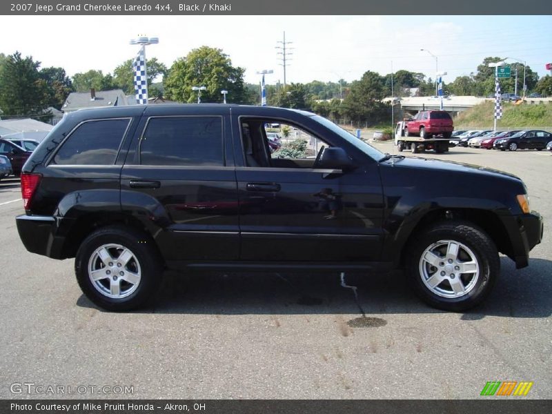 Black / Khaki 2007 Jeep Grand Cherokee Laredo 4x4
