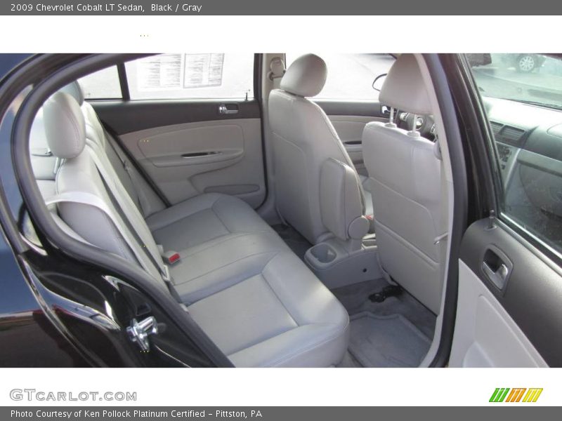 Black / Gray 2009 Chevrolet Cobalt LT Sedan