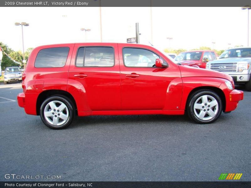 Victory Red / Ebony 2009 Chevrolet HHR LT