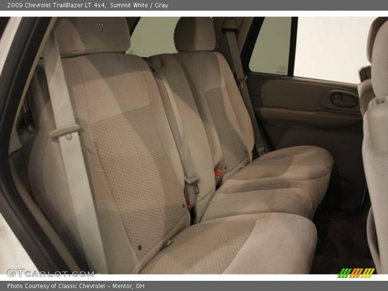 Summit White / Gray 2009 Chevrolet TrailBlazer LT 4x4
