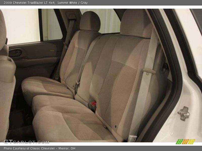 Summit White / Gray 2009 Chevrolet TrailBlazer LT 4x4