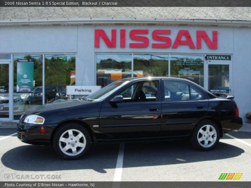 Blackout / Charcoal 2006 Nissan Sentra 1.8 S Special Edition