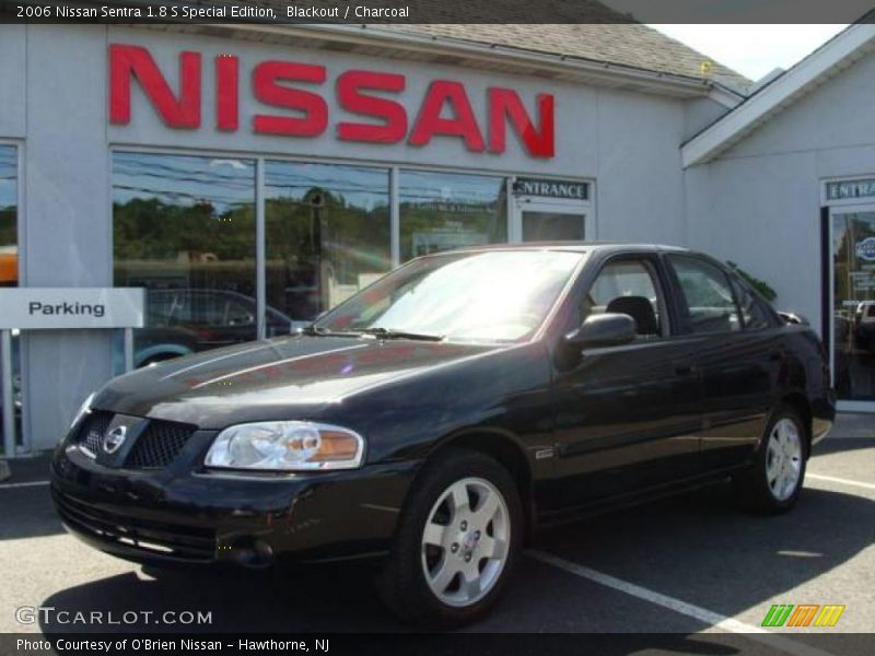 Blackout / Charcoal 2006 Nissan Sentra 1.8 S Special Edition