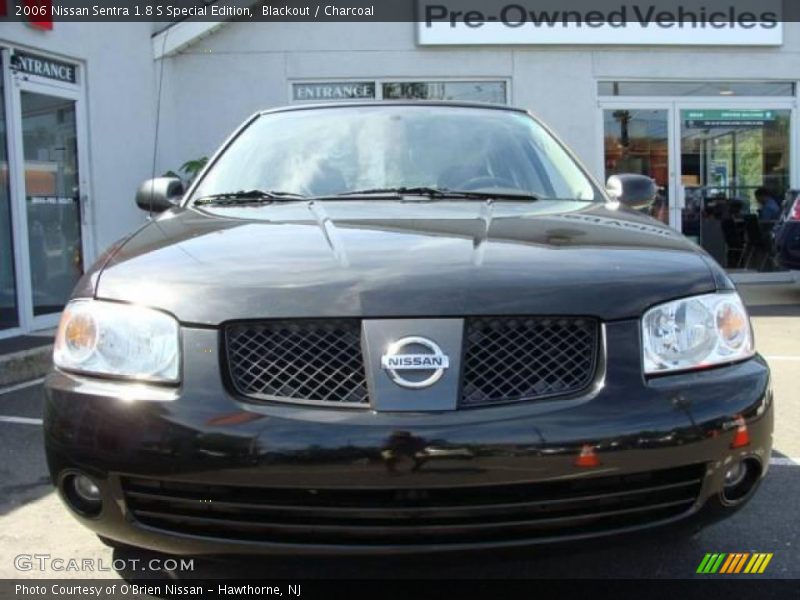 Blackout / Charcoal 2006 Nissan Sentra 1.8 S Special Edition