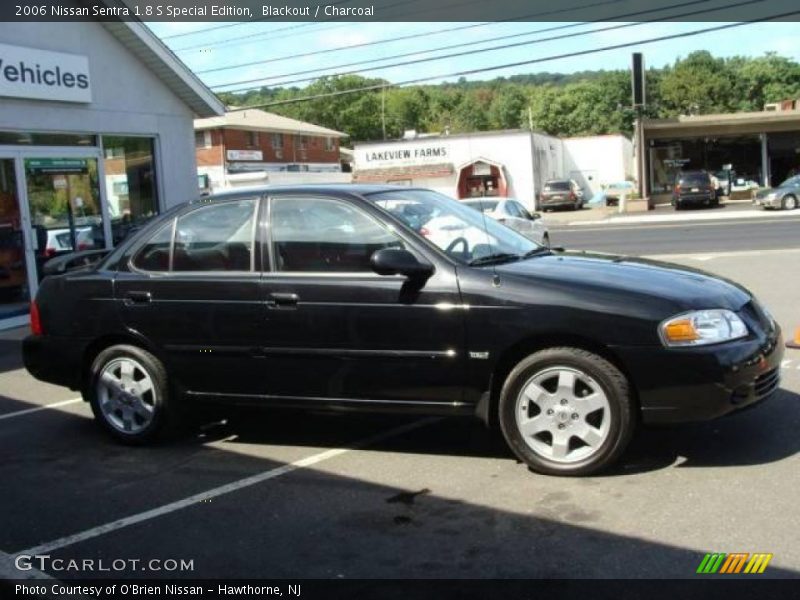 Blackout / Charcoal 2006 Nissan Sentra 1.8 S Special Edition