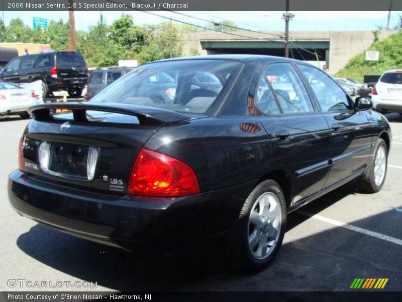 Blackout / Charcoal 2006 Nissan Sentra 1.8 S Special Edition