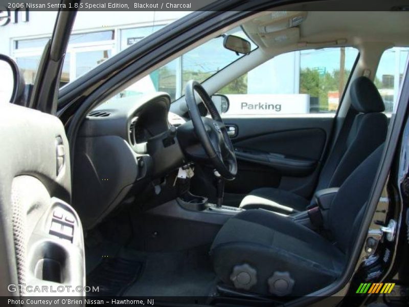 Blackout / Charcoal 2006 Nissan Sentra 1.8 S Special Edition