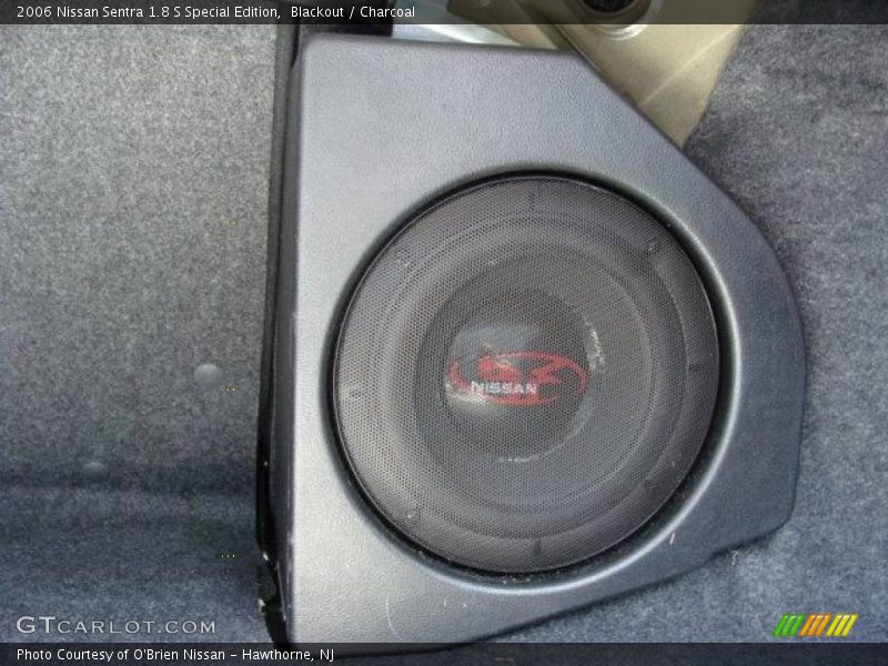 Blackout / Charcoal 2006 Nissan Sentra 1.8 S Special Edition