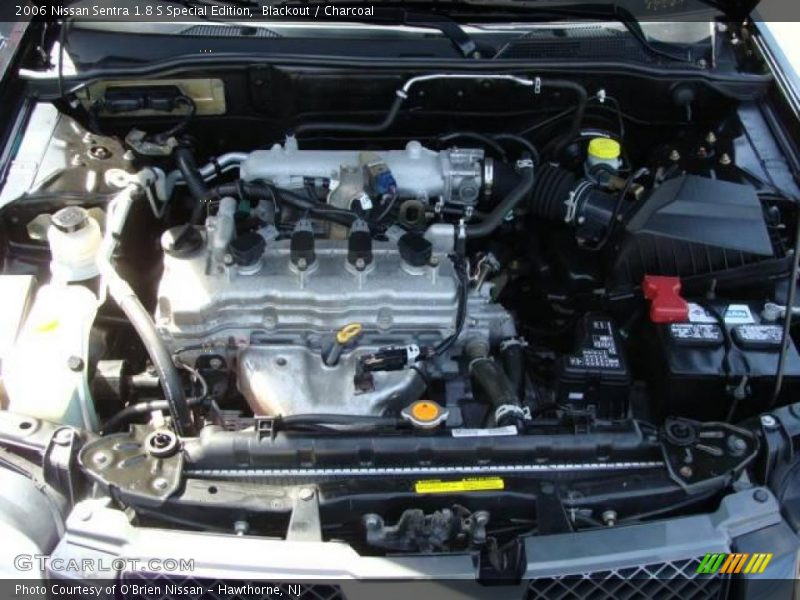 Blackout / Charcoal 2006 Nissan Sentra 1.8 S Special Edition