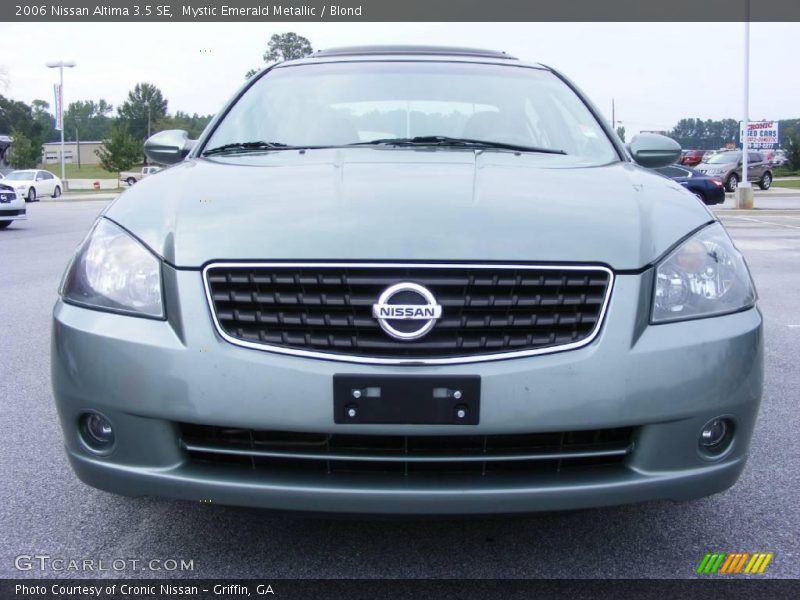 Mystic Emerald Metallic / Blond 2006 Nissan Altima 3.5 SE