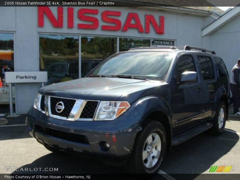 Silverton Blue Pearl / Graphite 2006 Nissan Pathfinder SE 4x4