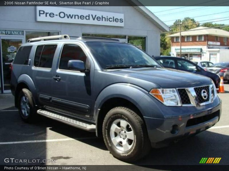 Silverton Blue Pearl / Graphite 2006 Nissan Pathfinder SE 4x4