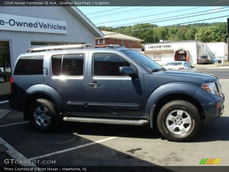 Silverton Blue Pearl / Graphite 2006 Nissan Pathfinder SE 4x4