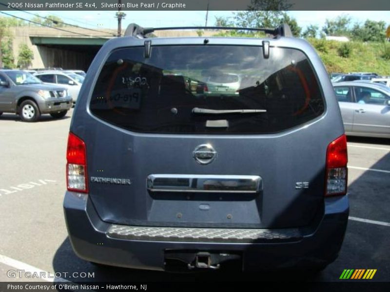 Silverton Blue Pearl / Graphite 2006 Nissan Pathfinder SE 4x4